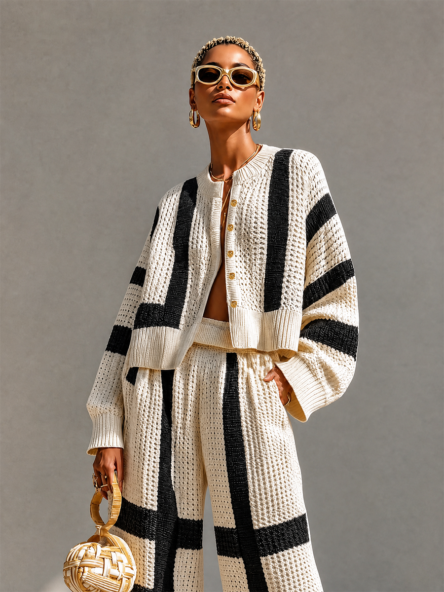 Women's Black Knit Cardigan – ModClo