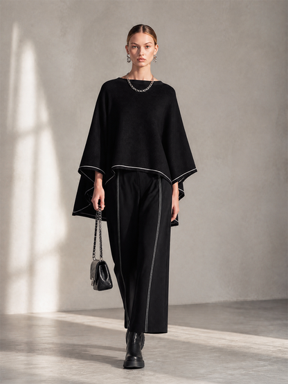 Women's Contrast Piping Boat Set – ModClo
