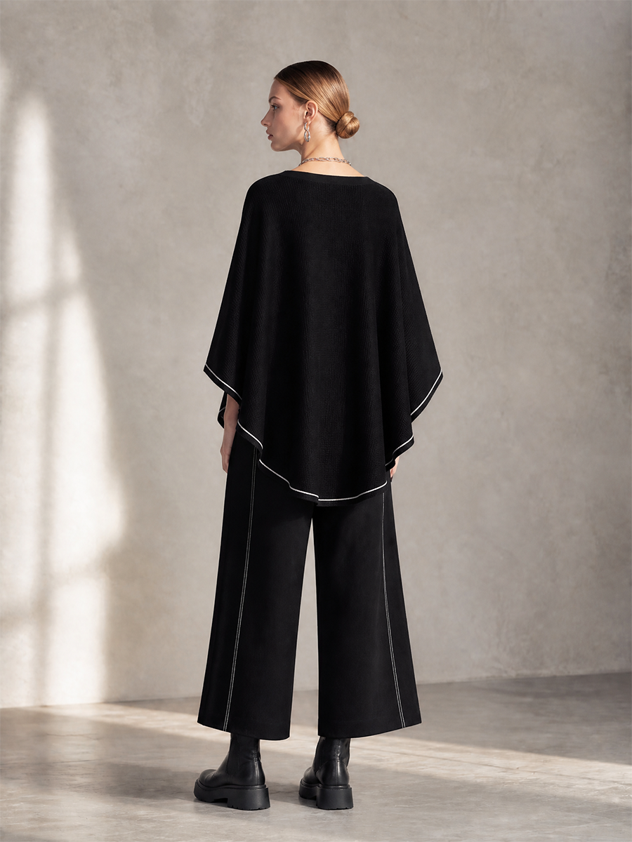 Women's Contrast Piping Boat Set – ModClo