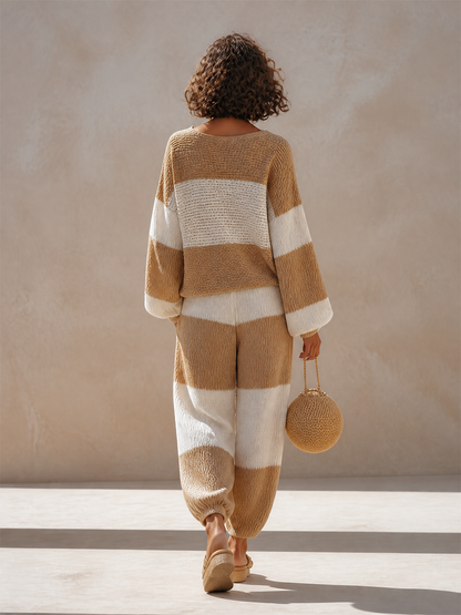 Women's Knit Round Neck Set – ModClo