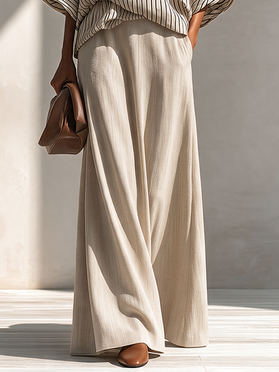 Women's Linen Striped Set – ModClo