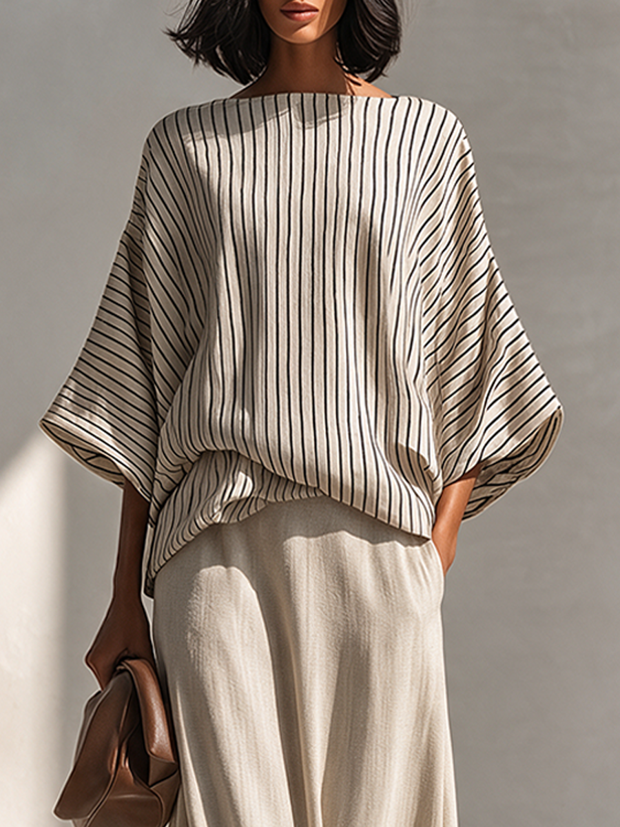 Women's Linen Striped Set – ModClo