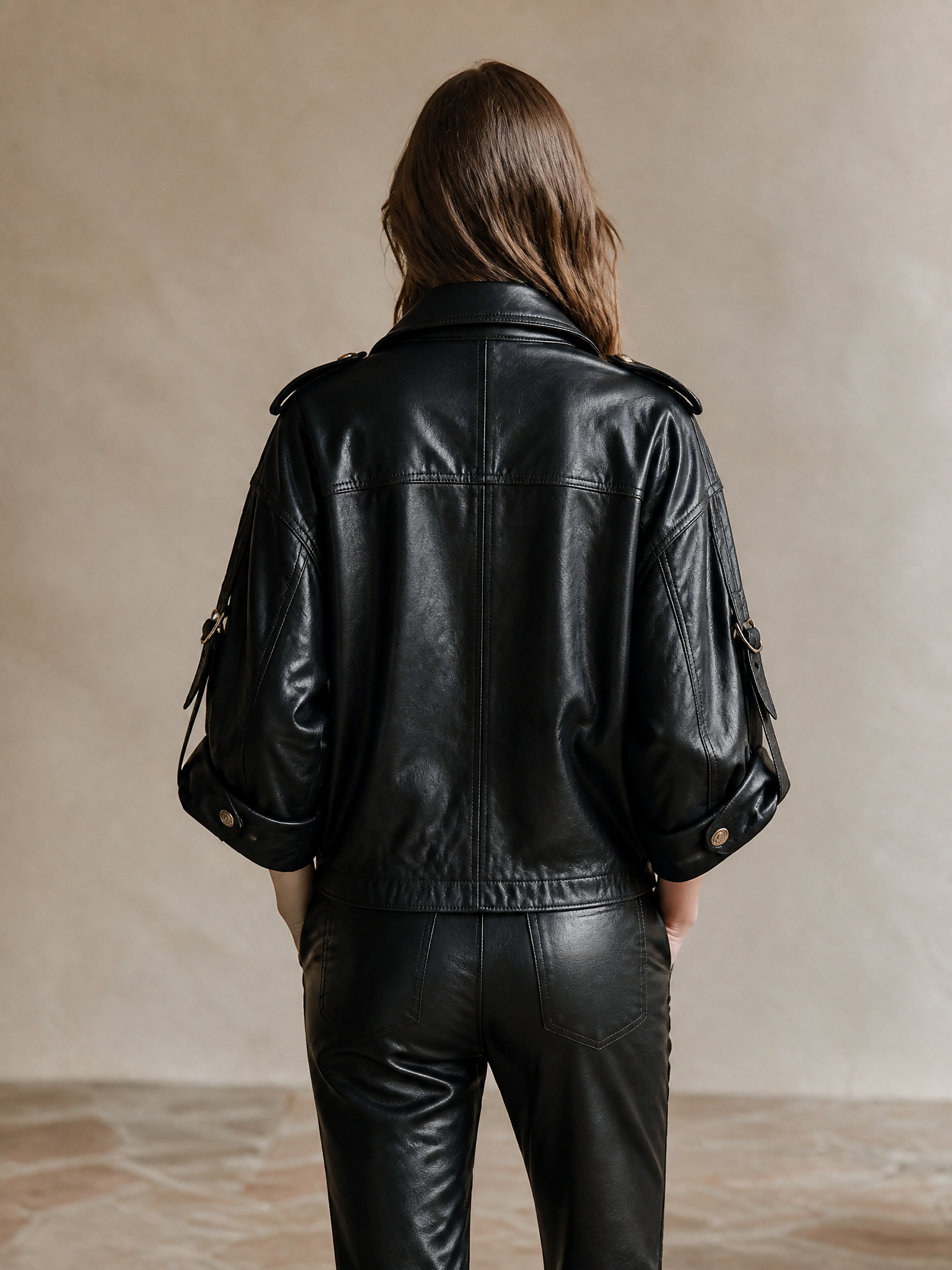 Women's Double Breasted Cropped Jacket – ModClo