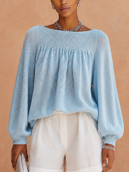 Women's Knit Ruched Top – ModClo
