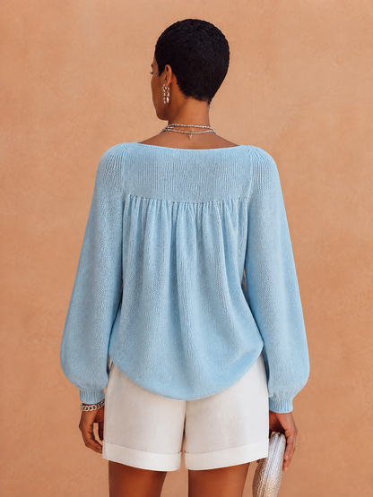 Women's Knit Ruched Top – ModClo