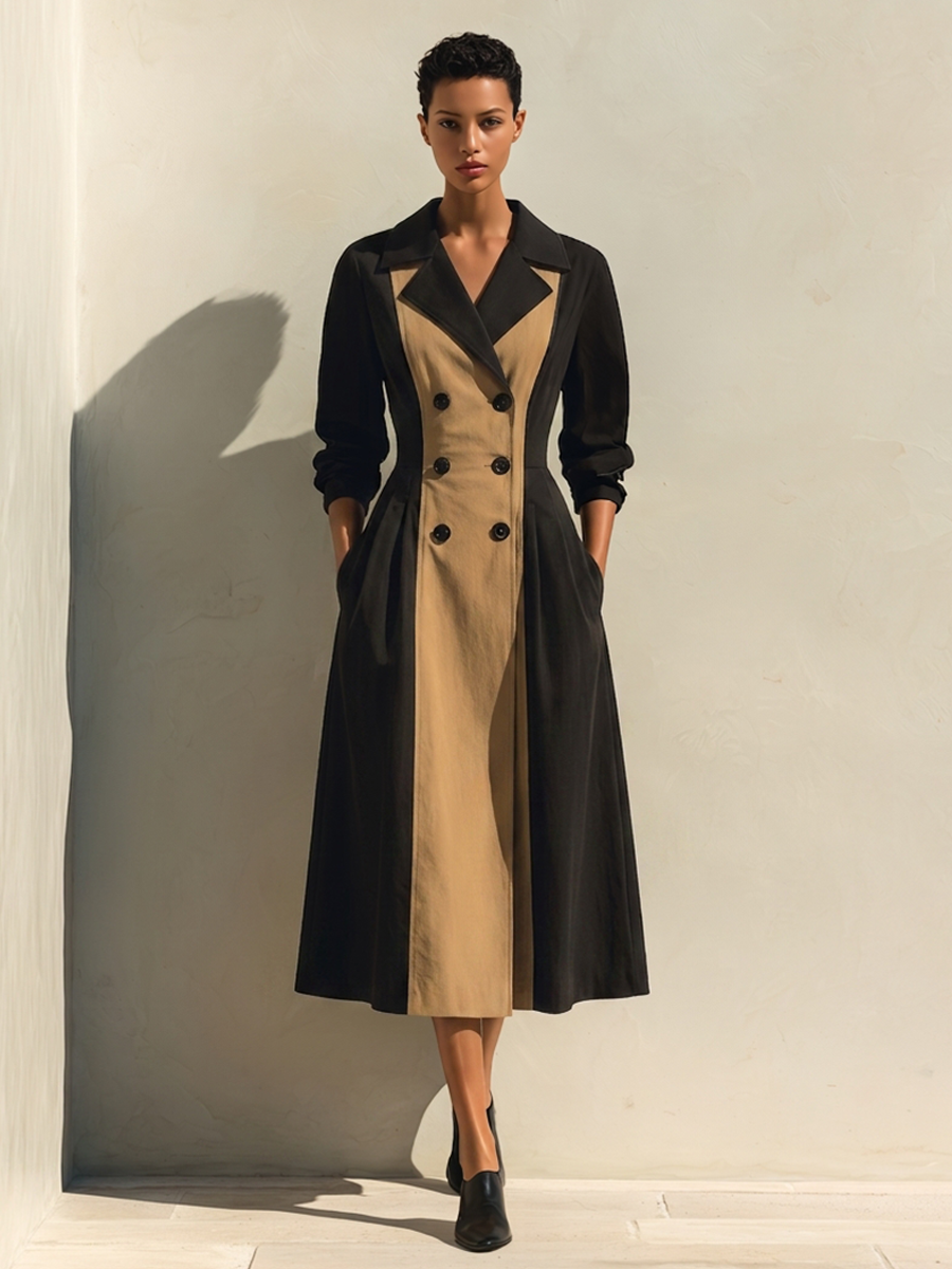 Women's Cotton Long Sleeve Midi Dress – ModClo