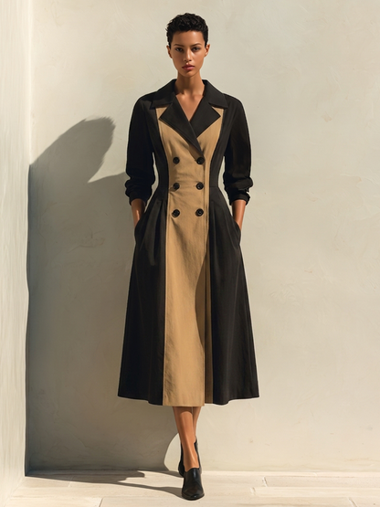 Women's Cotton Long Sleeve Midi Dress – ModClo