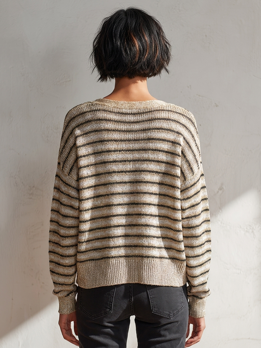 Women's Knit Striped Cardigan – ModClo