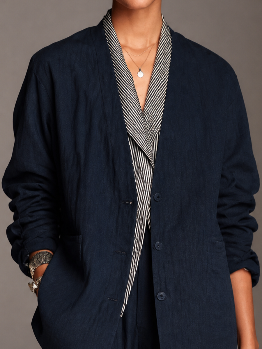 Women's Lapel Two Piece Coat – ModClo