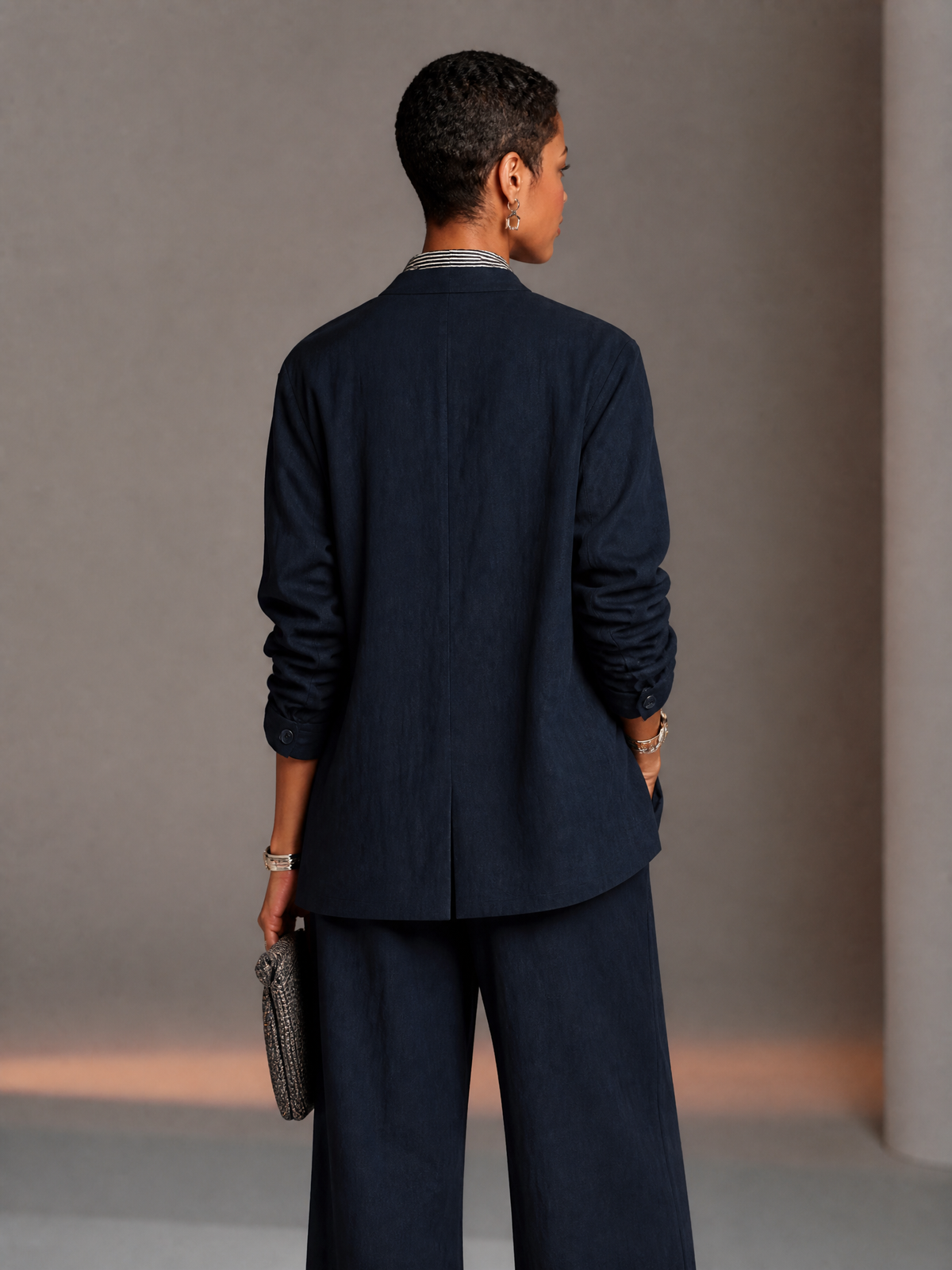 Women's Lapel Two Piece Coat – ModClo