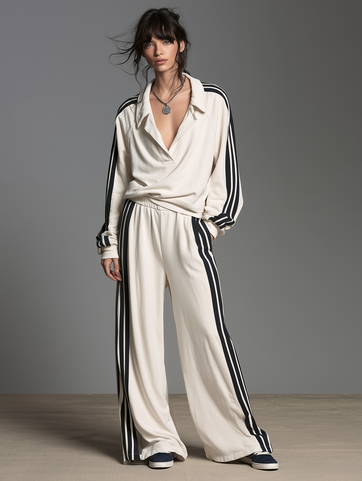 Women's Retro French Terry Set – ModClo
