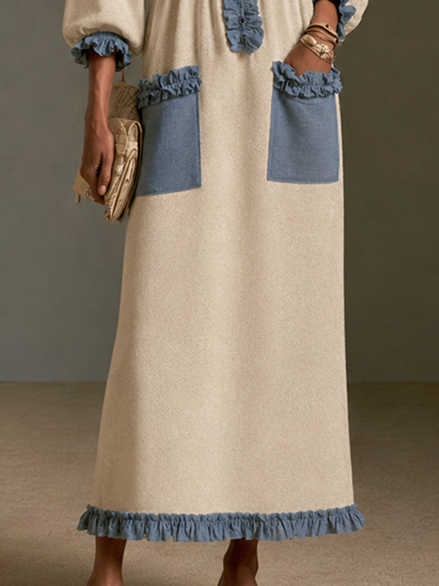Women's Knit Color Blocked Dress – ModClo