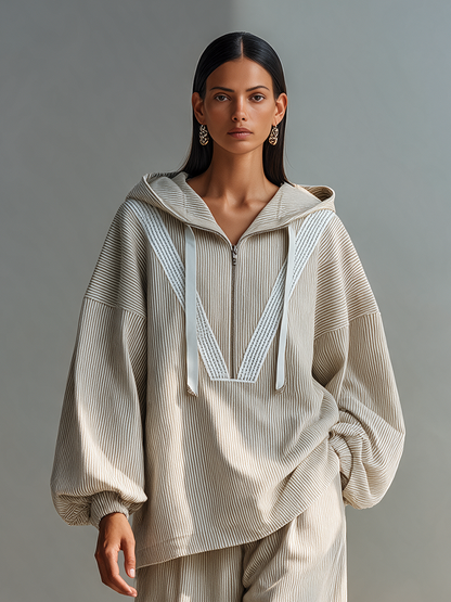 Women's Hooded Oversized Two-Piece Set – ModClo