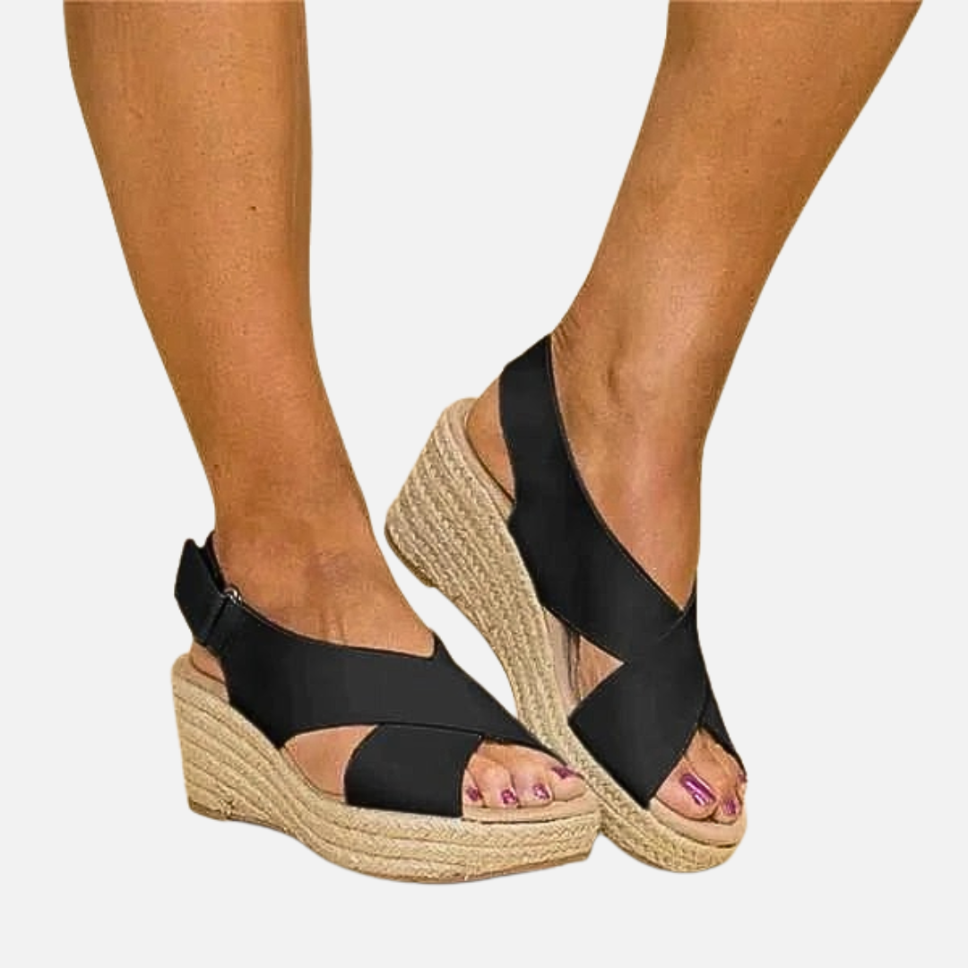 Open Elevated Sandals for Women's