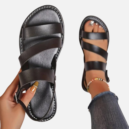 Women's Sandals Cushioned with Straps