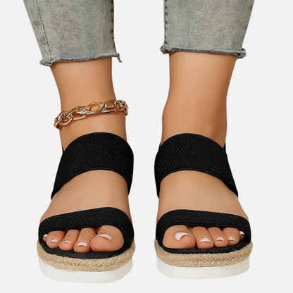 Open Platform Sandals - Women’s Sandals