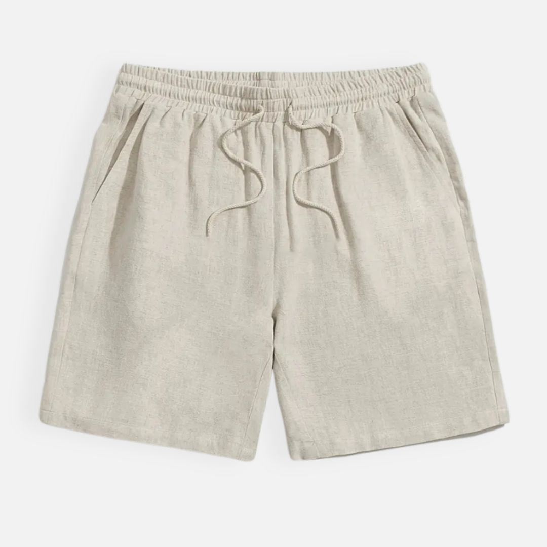 Men's Linen Shorts - Breathable Short Pants