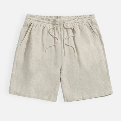Men's Linen Shorts - Breathable Short Pants