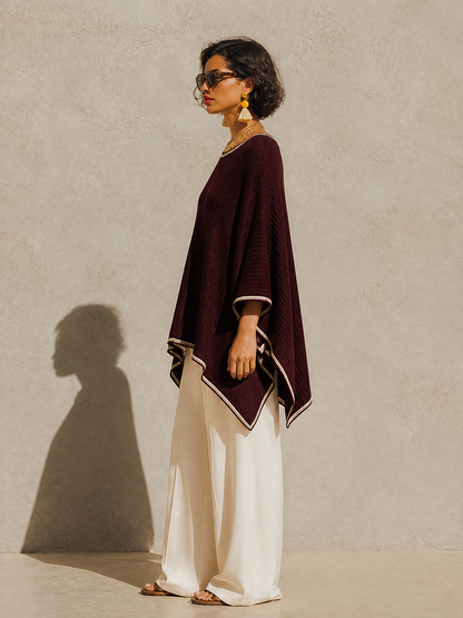 Women's Burgundy Knit Dress – ModClo