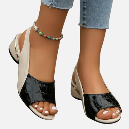 Women's Open Toe Cushioned Slingback Sandals