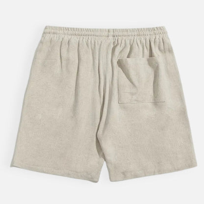 Men's Linen Shorts - Breathable Short Pants
