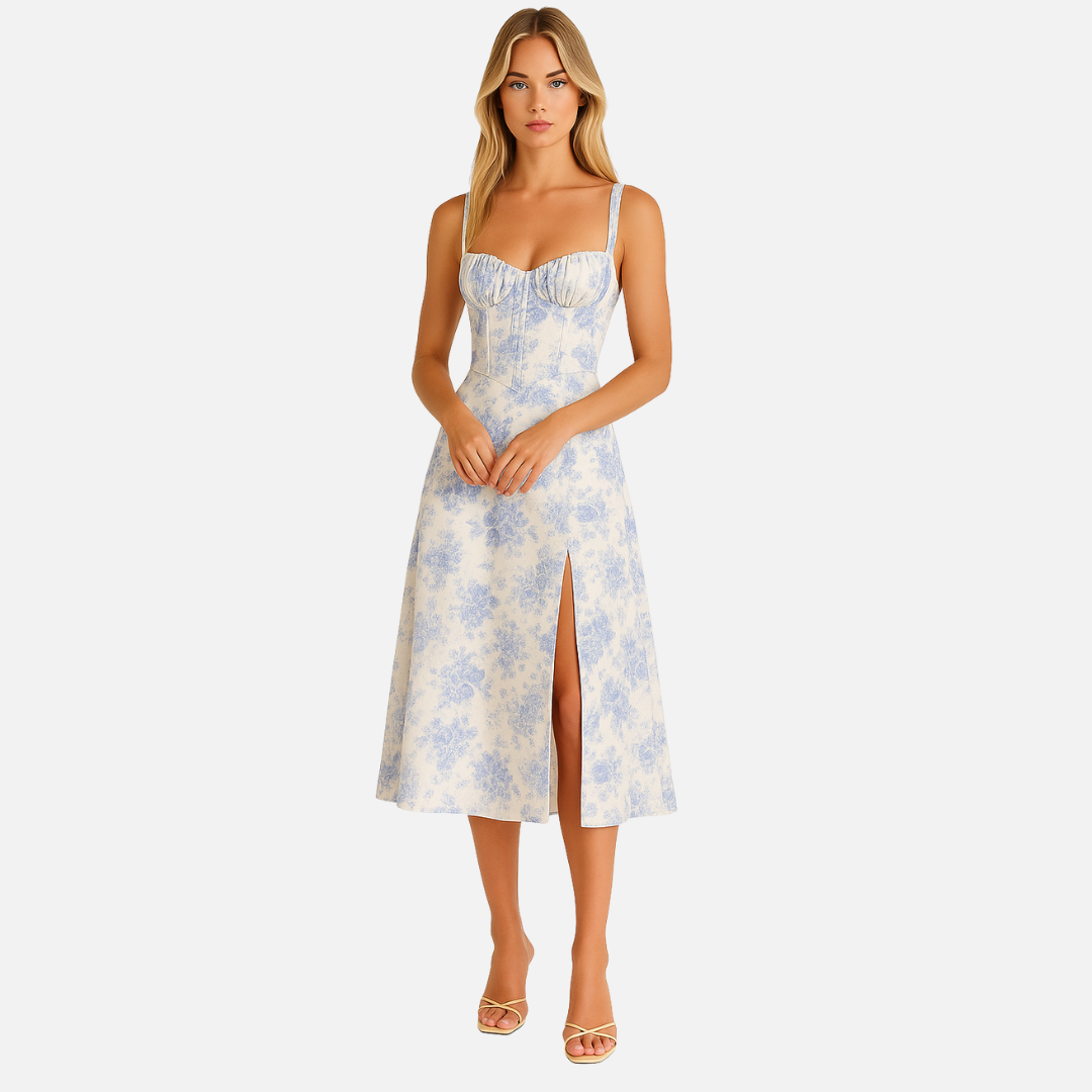 Women's Floral Midi Dress