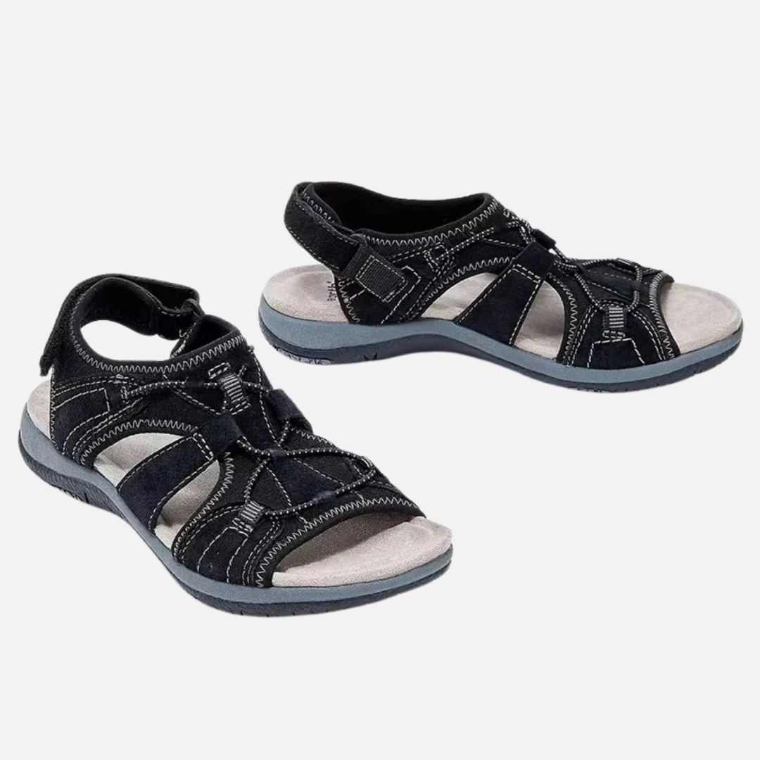 Women's Adjustable Walking Sandals Arch Support