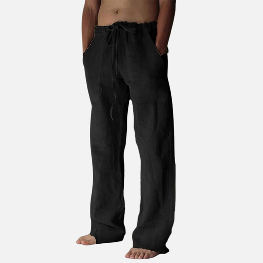 Men's Relaxed Fit Linen Pants
