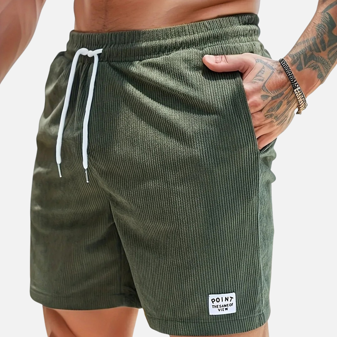 Men's Casual Corduroy Shorts