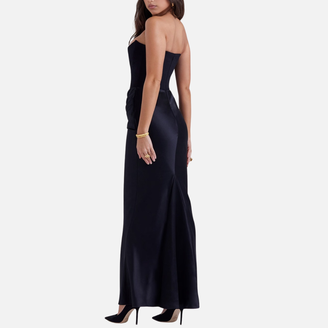 Strapless Maxi Dress for Women's - Evening Dress