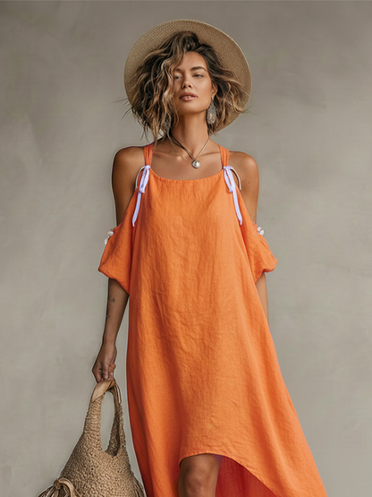 Women's Linen Boho Dress – ModClo