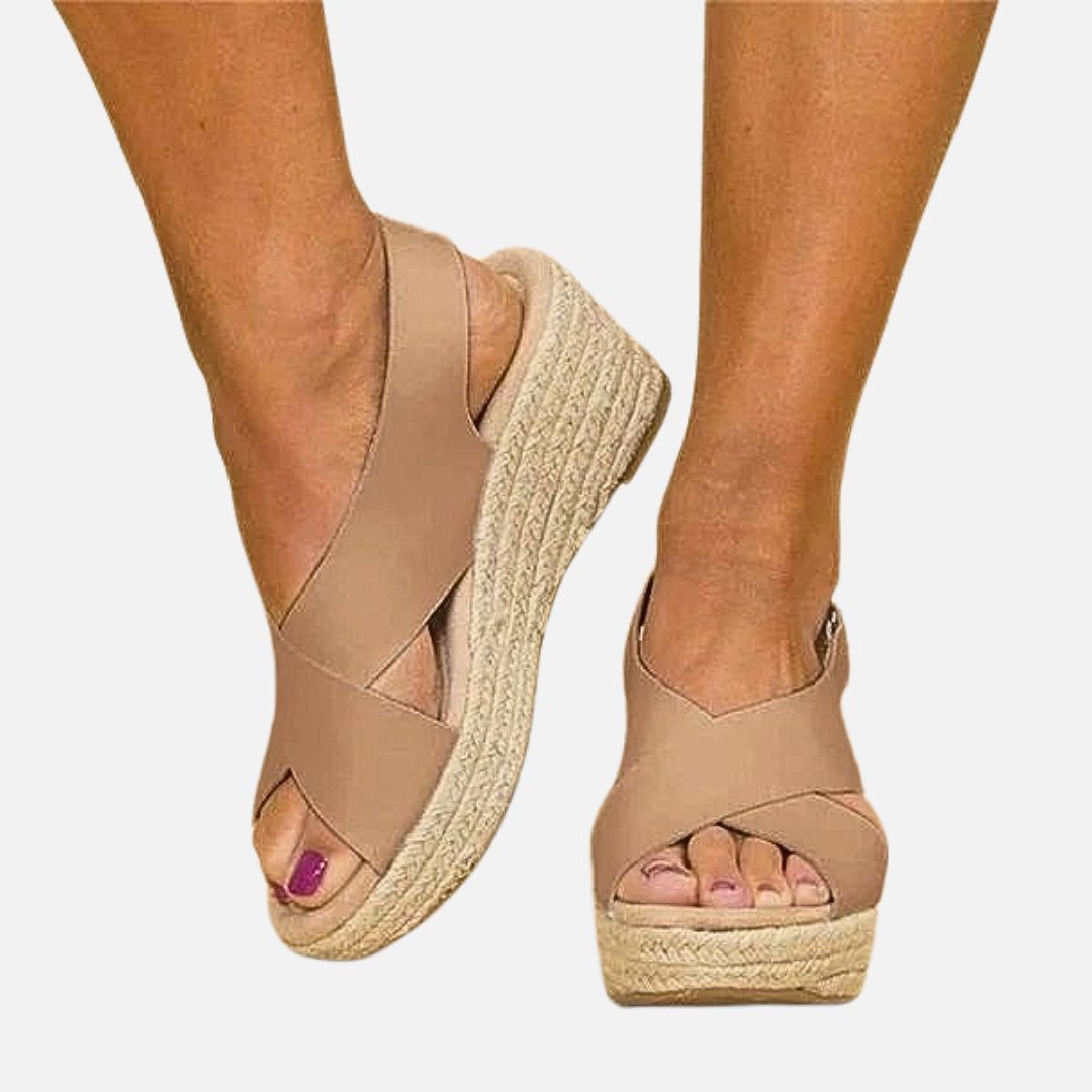 Open Elevated Sandals for Women's