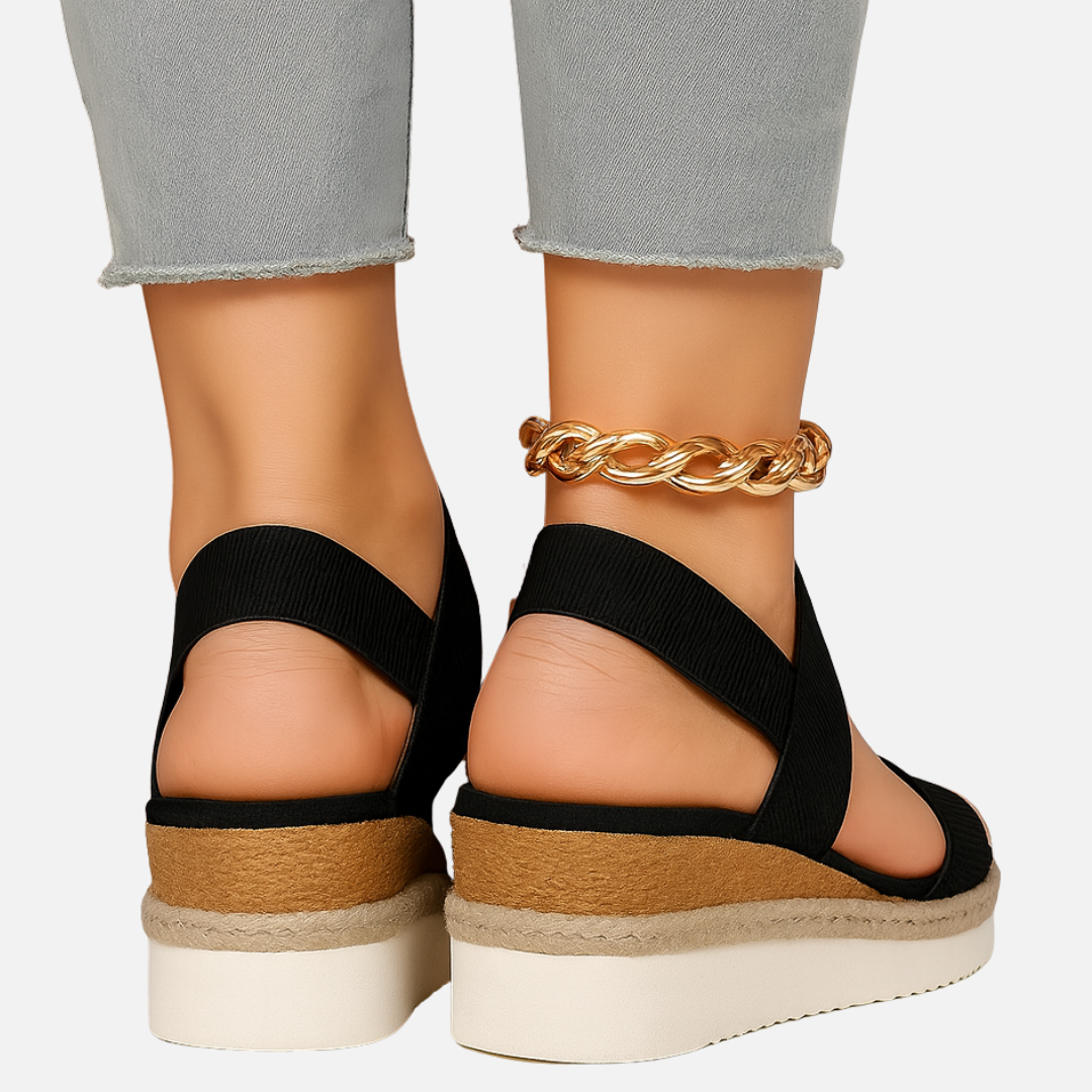 Open Platform Sandals - Women’s Sandals