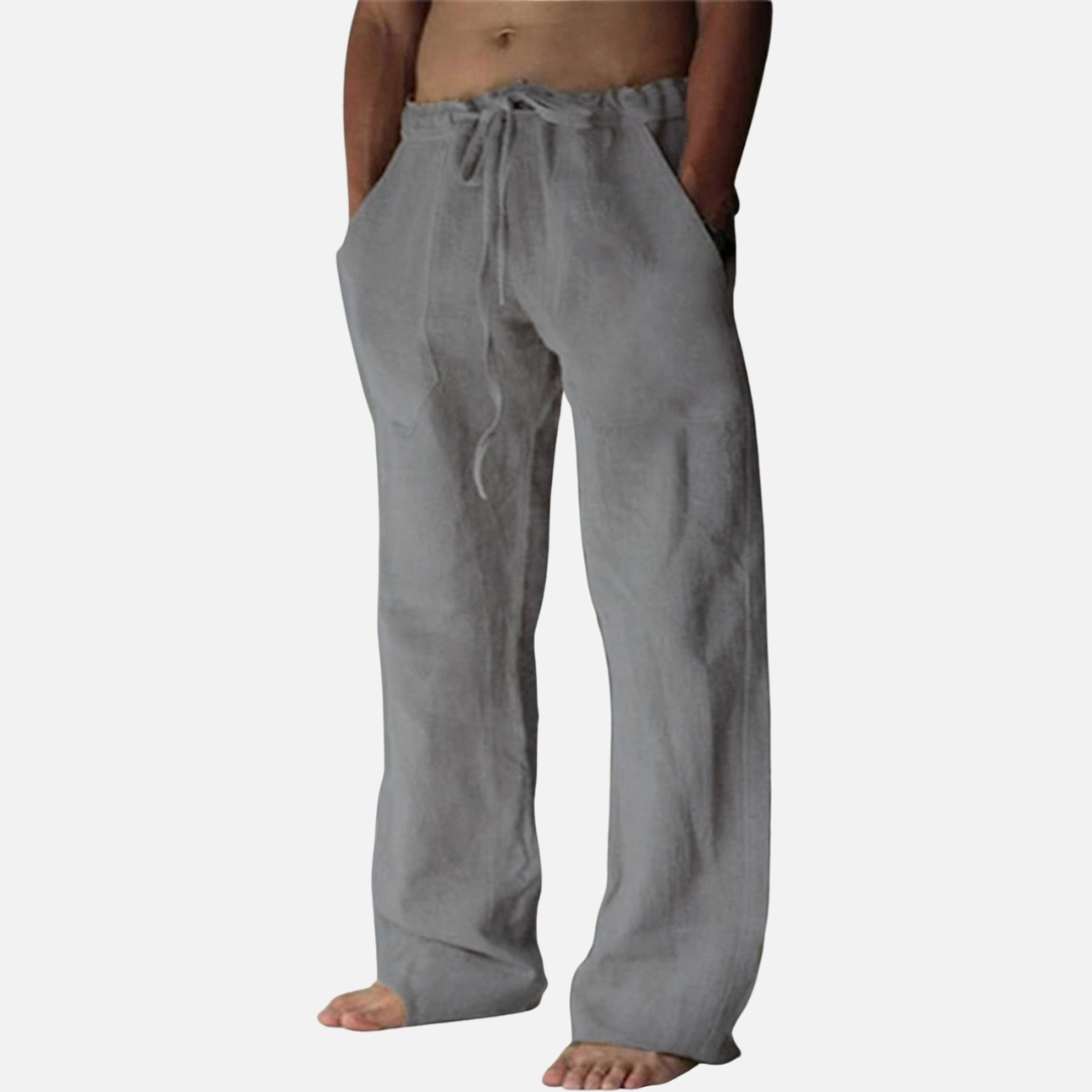 Men's Relaxed Fit Linen Pants