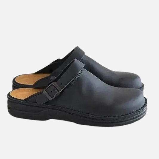 Men's Supportive Sandals - Cushioned Men's Mules