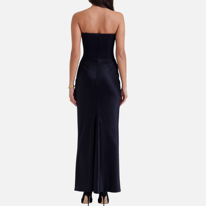 Strapless Maxi Dress for Women's - Evening Dress