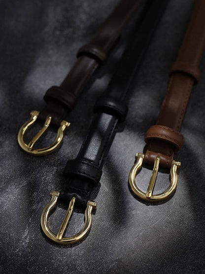 Women's Leather Vintage Belt – ModClo