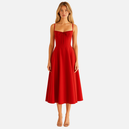 Women's Floral Midi Dress