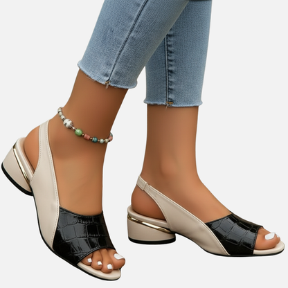 Women's Open Toe Cushioned Slingback Sandals