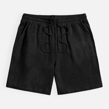 Men's Linen Shorts - Breathable Short Pants