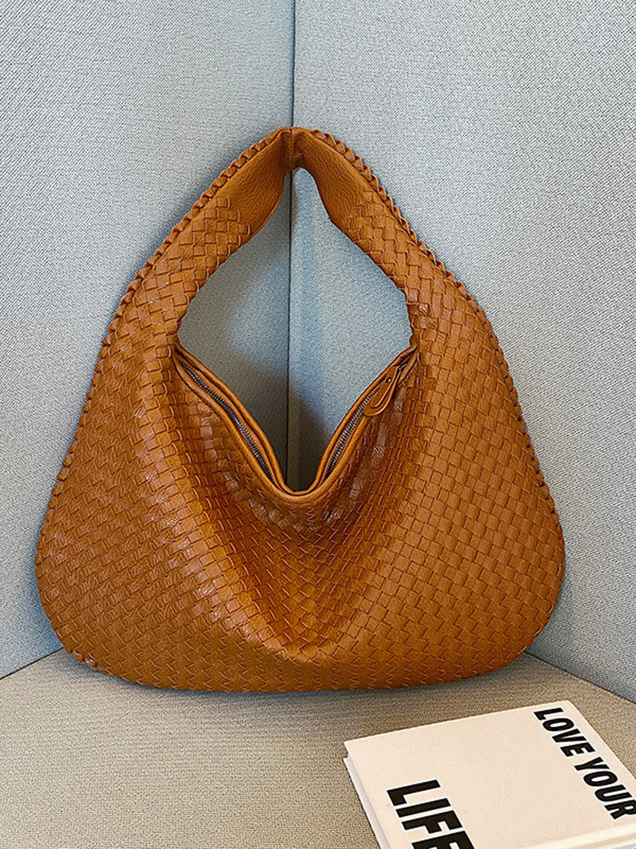 Women's Leather Woven Bag – ModClo