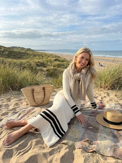 Women's Knit Striped Dress – ModClo
