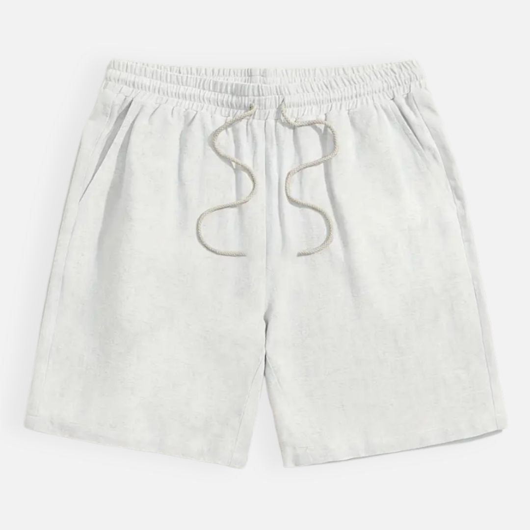Men's Linen Shorts - Breathable Short Pants