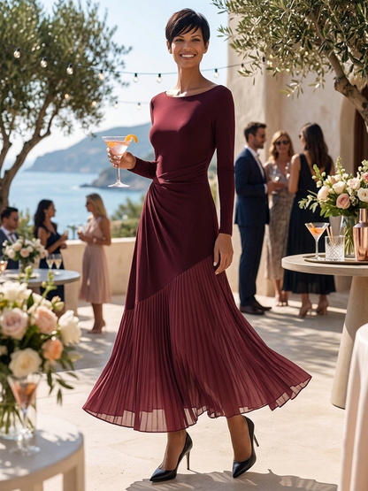 Women's Knit Off Shoulder Maxi Dress – ModClo