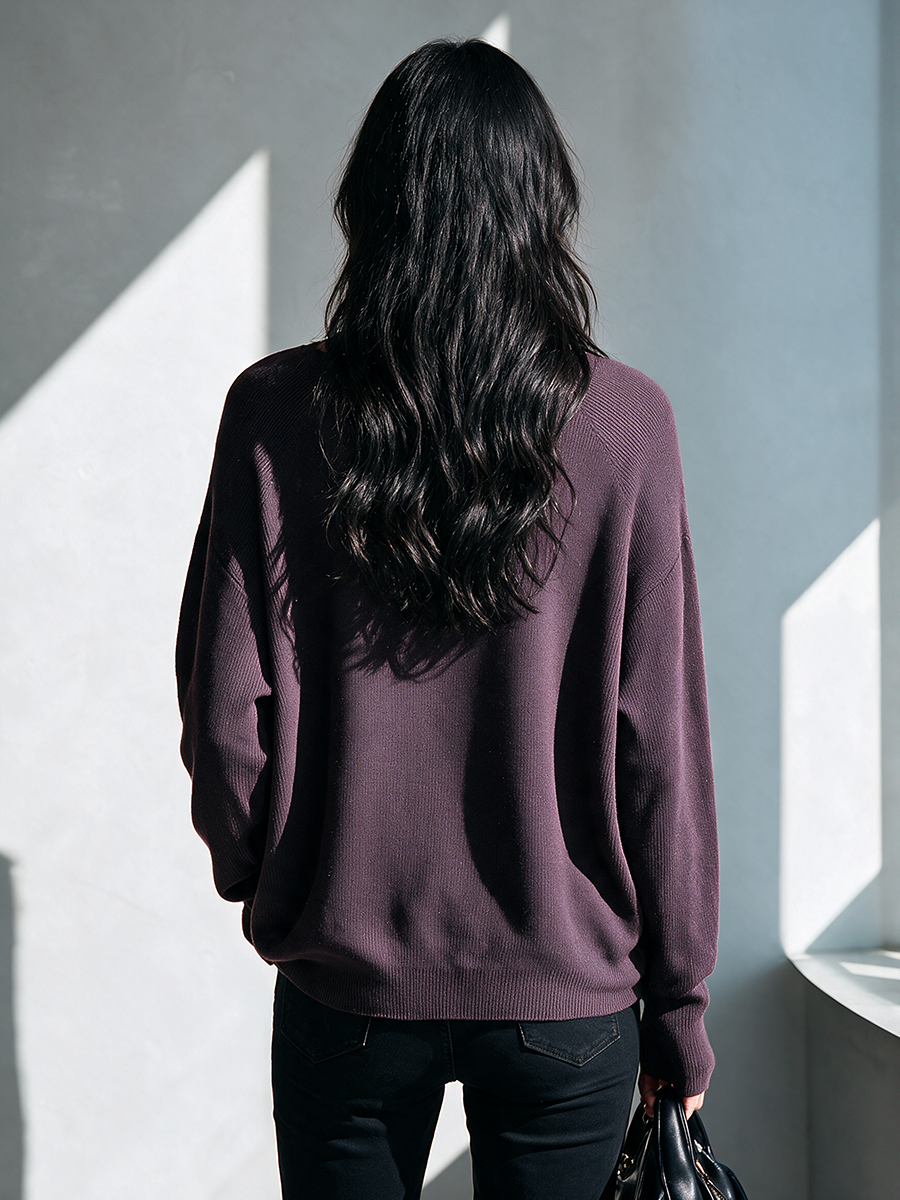 Women's Cut Out Metal Knit Top – ModClo
