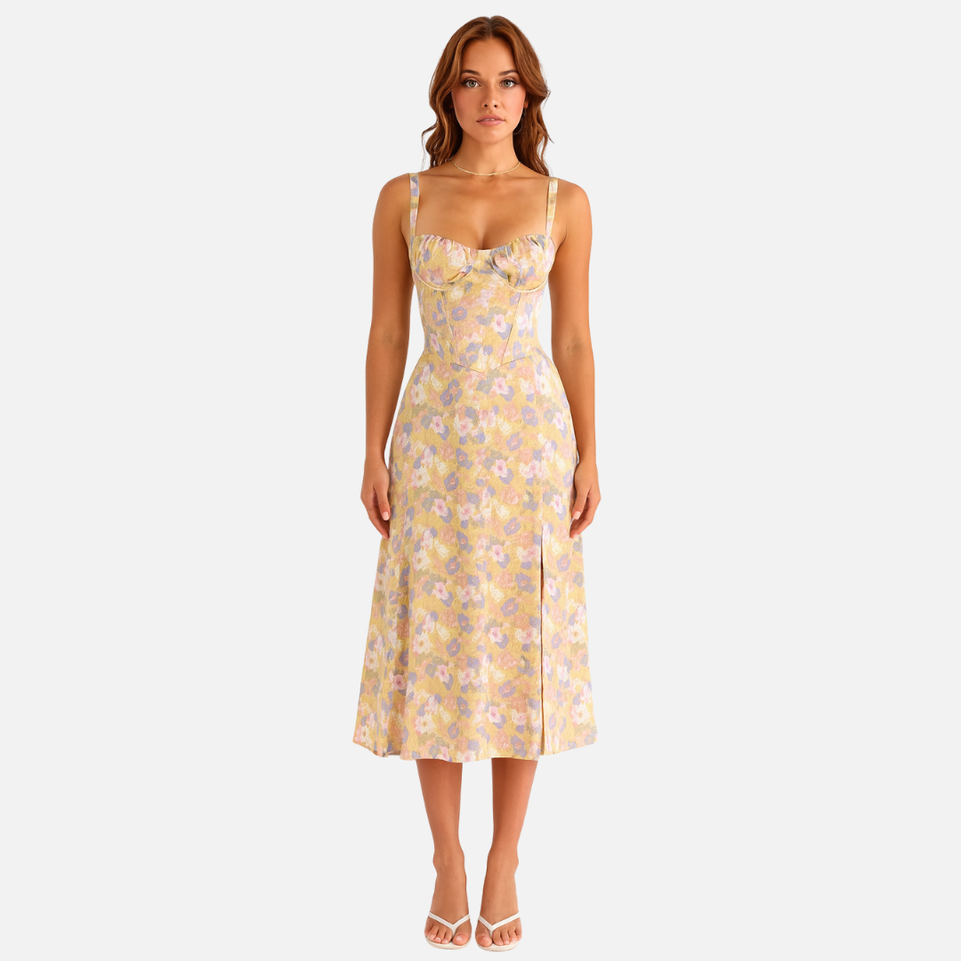 Women's Floral Midi Dress