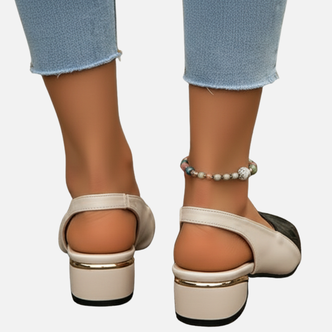 Women's Open Toe Cushioned Slingback Sandals