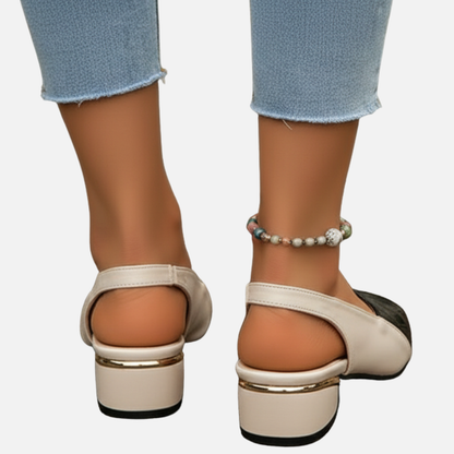 Women's Open Toe Cushioned Slingback Sandals