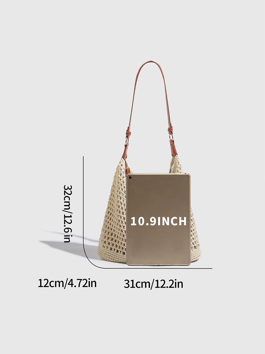 Women's Woven Hollow Beach Shoulder Bag – ModClo