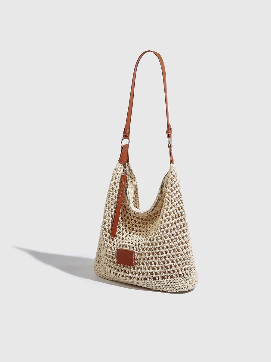 Women's Woven Hollow Beach Shoulder Bag – ModClo